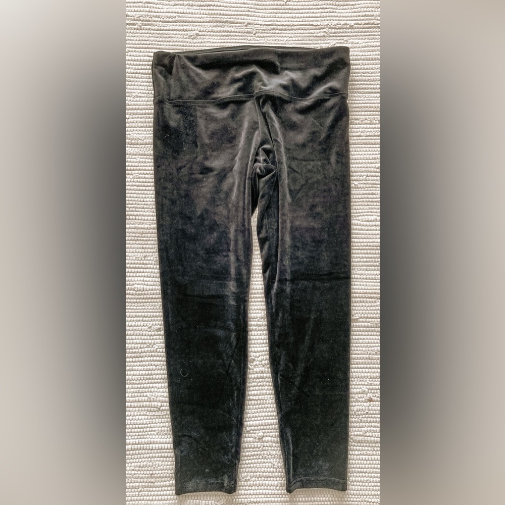 Velvet leggings